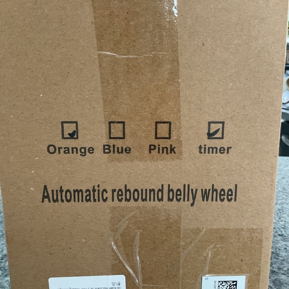 NWOT. Automatic rebound belly exercise wheel with timer. new. - Picture 4 of 6